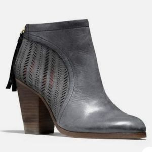 Coach Honey leather ankle boots, size 9